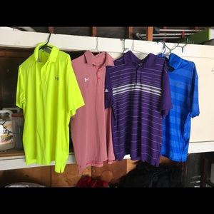 UA Loose Golf Polos